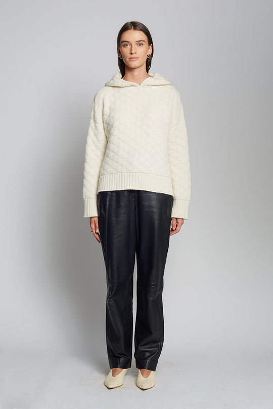 R&B | Strick Hoodie Weich und Bequem Modernes Aussehen