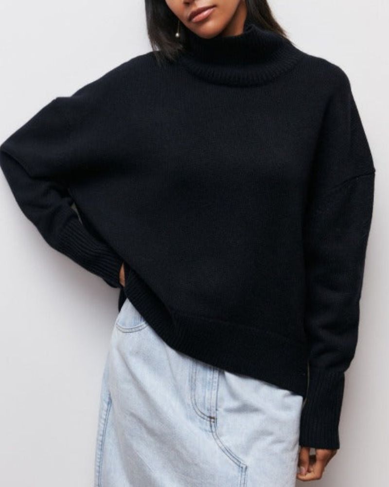 R&B | Stehkragensweater