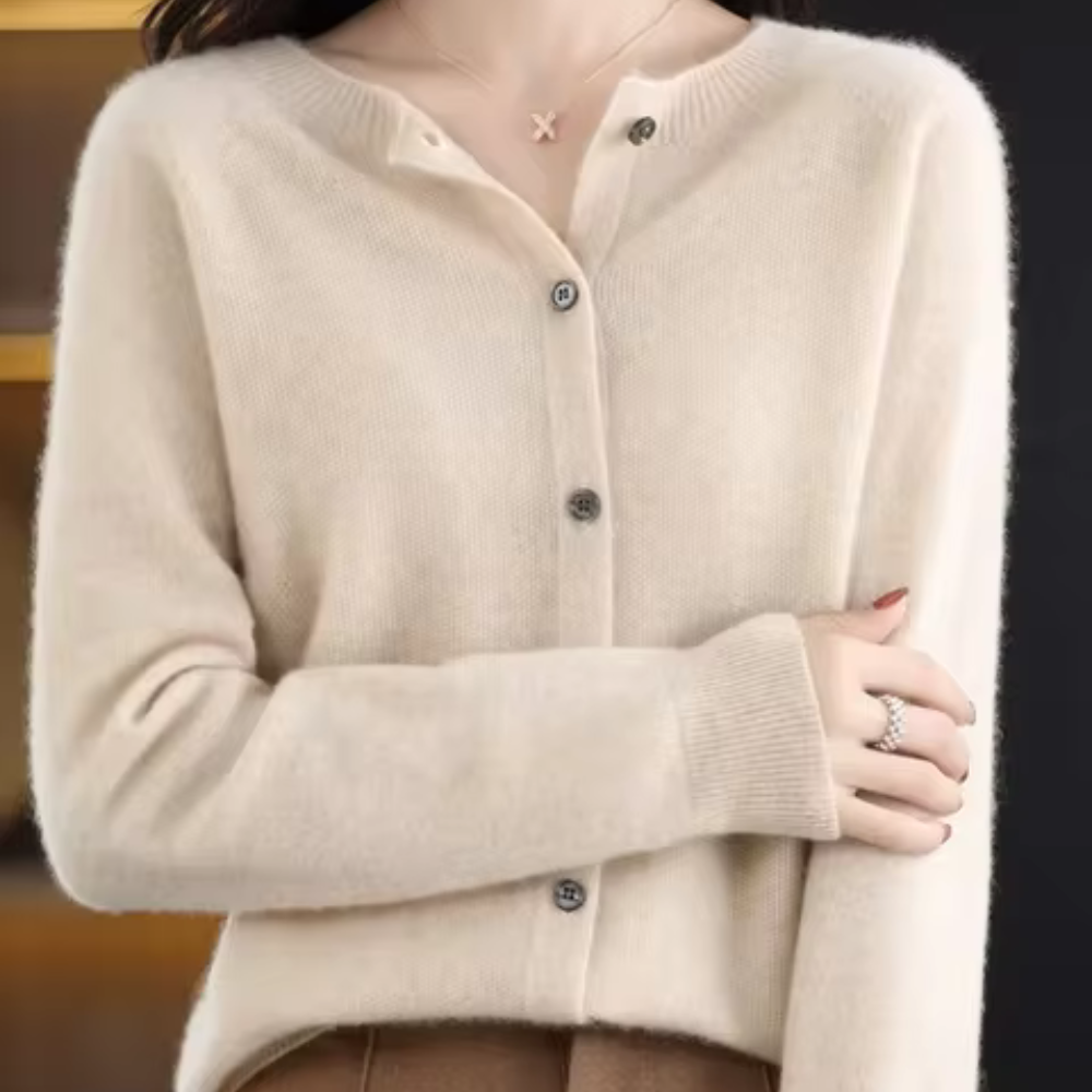 Heidi-Mode | Lässiger Cardigan Elegant Structure