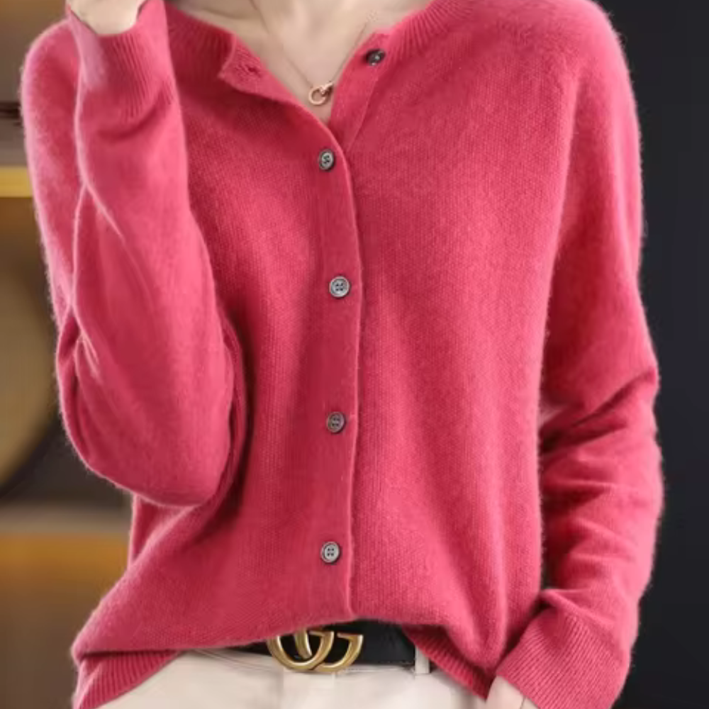 Heidi-Mode | Lässiger Cardigan Elegant Structure