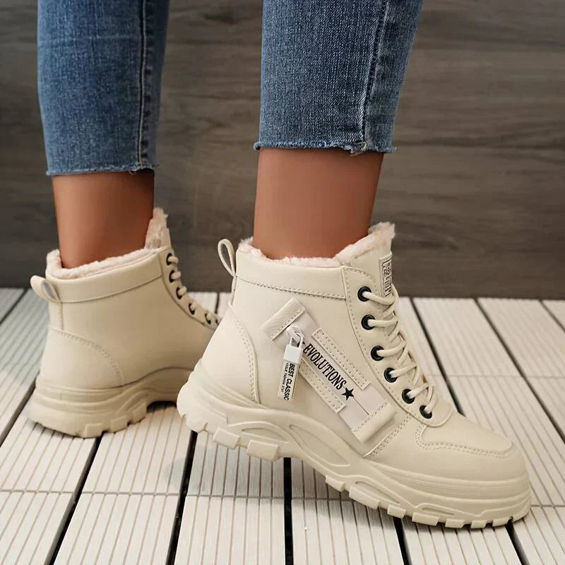 R&B | Wasserdichte Damen-Winterstiefel mit Weichem Innenfutter