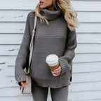 R&B | Klassischer Rollkragenpullover Aus Strick