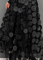 Schicker Damen Rock aus Polka Dot & Tüll-Patchwork | R&B