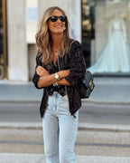 R&B | Trendy Damen Pailletten Blazer für den Frühling & Veranstaltungen