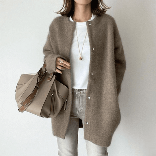 R&B | Damen Cardigan - Weicher Stoff für jeden Anlass