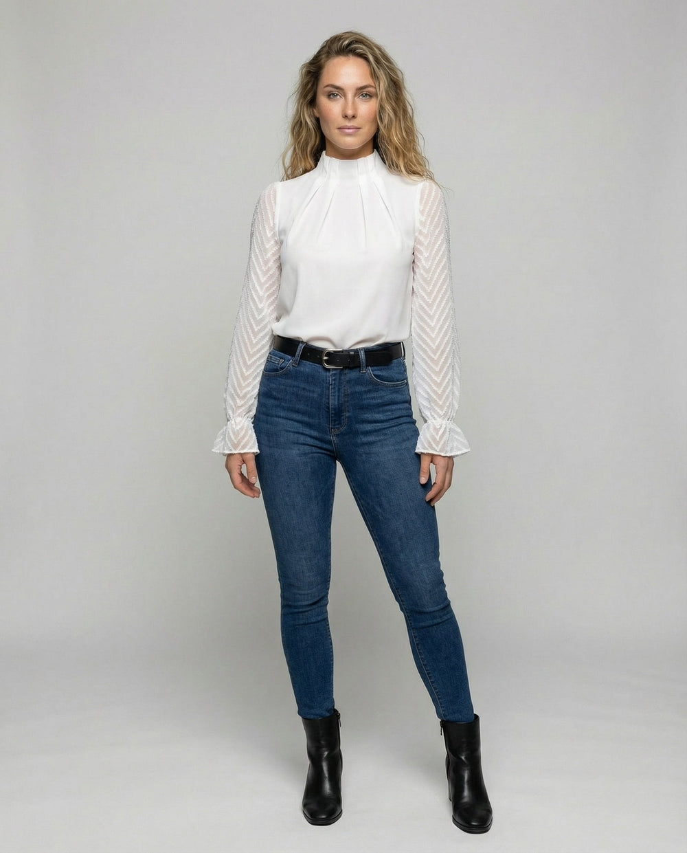 Elegantes Langarm Oberteil Damen | R&B