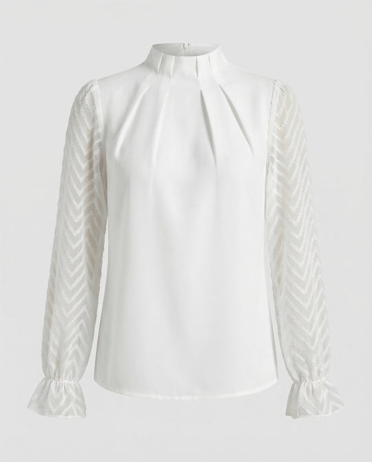 Elegantes Langarm Oberteil Damen | R&B