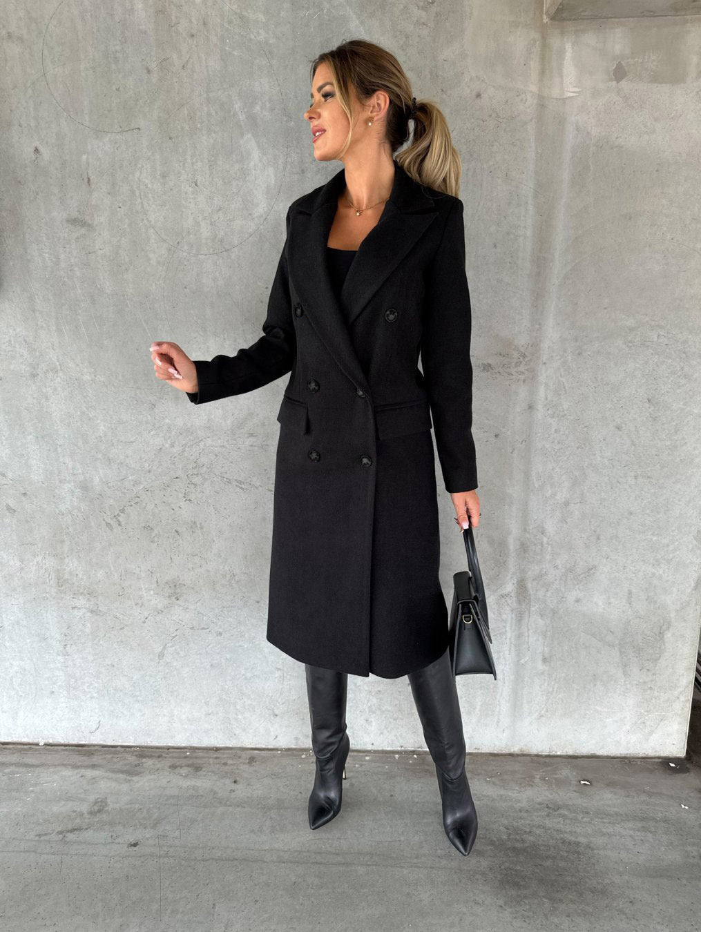 R&B | Elegante und Bequeme Lange Jacke Mantel Damen Jesse