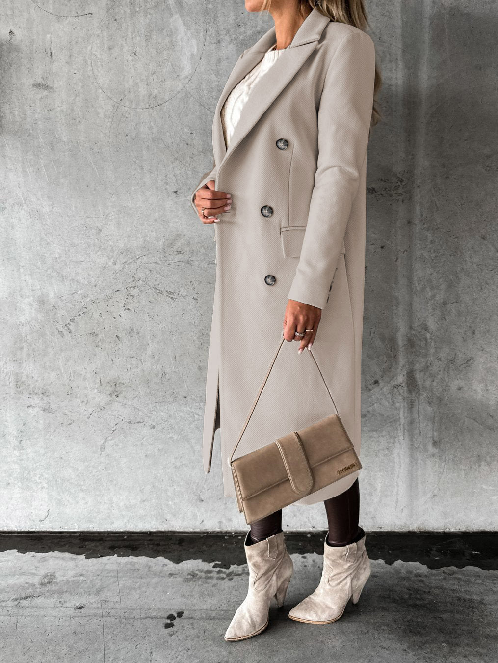 R&B | Elegante und Bequeme Lange Jacke Mantel Damen Jesse
