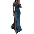 R&B | Kleid Elegant Off-Shoulder Abendkleid