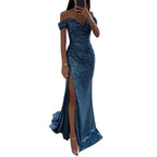 R&B | Kleid Elegant Off-Shoulder Abendkleid