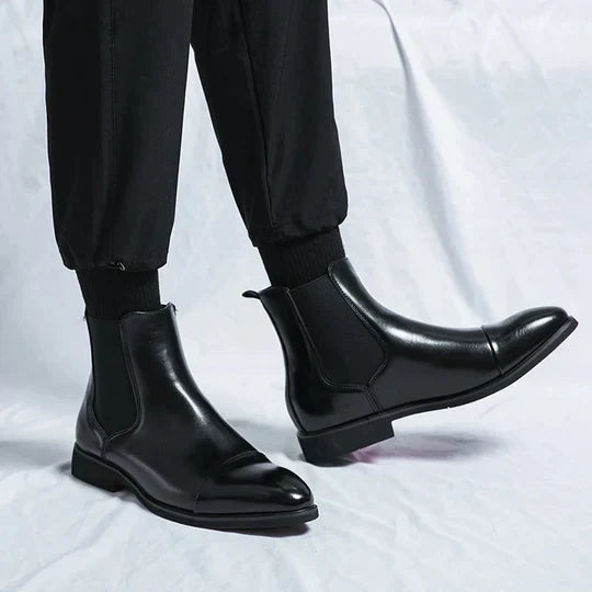 Elegante ChelseaStiefel In Edlem Braunton R&B
