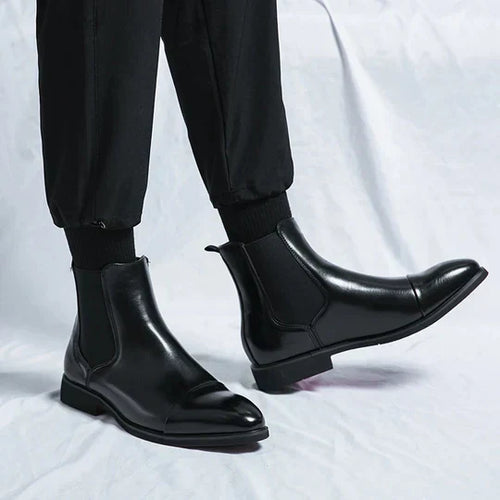 Elegante ChelseaStiefel In Edlem Braunton R&B