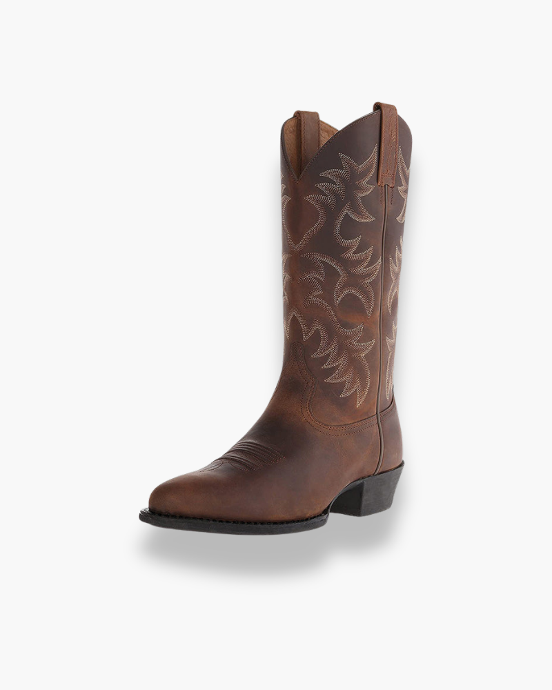R&B | Cowboy Boots Damen - Schwarze Western Boots