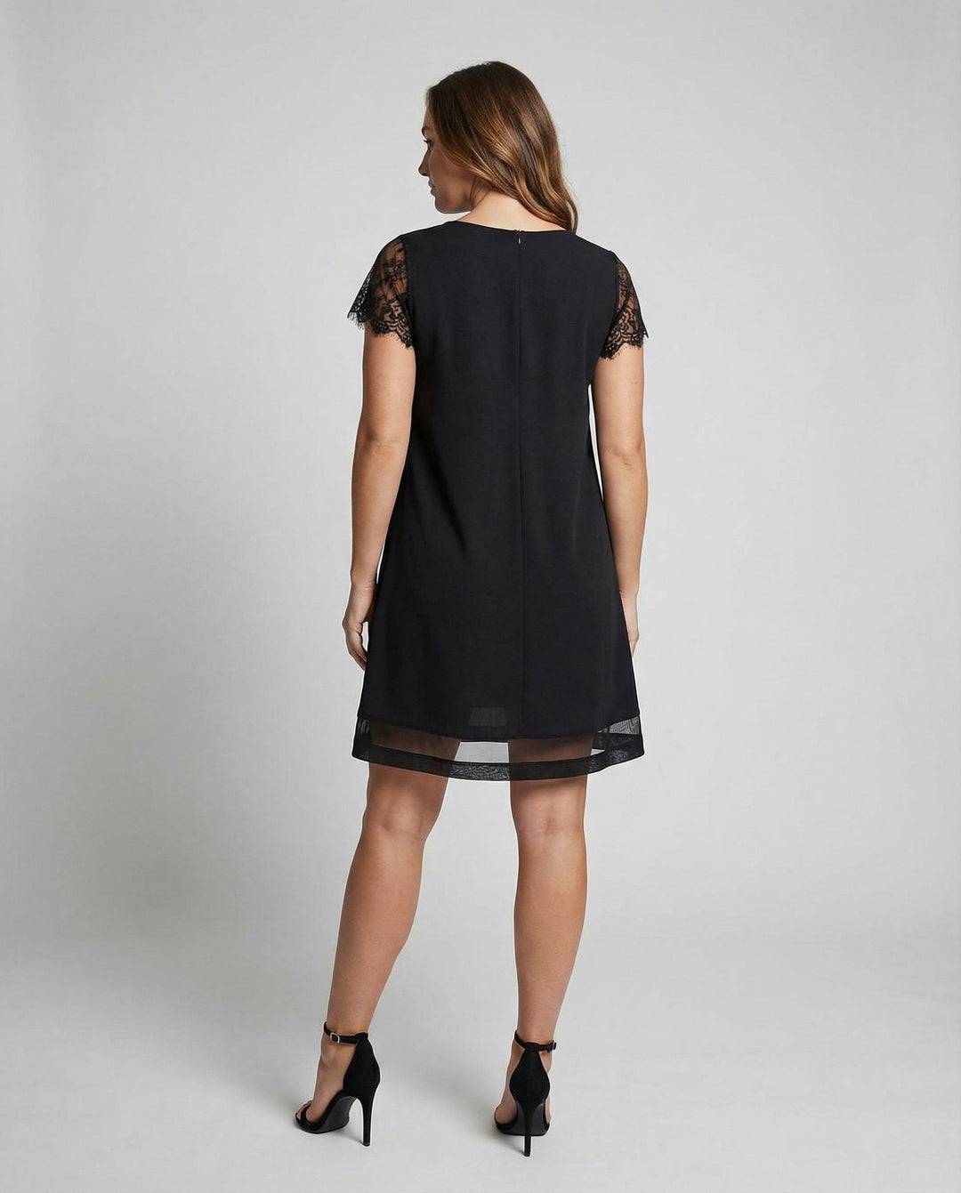 Elegantes Detail Kleid Damen | R&B