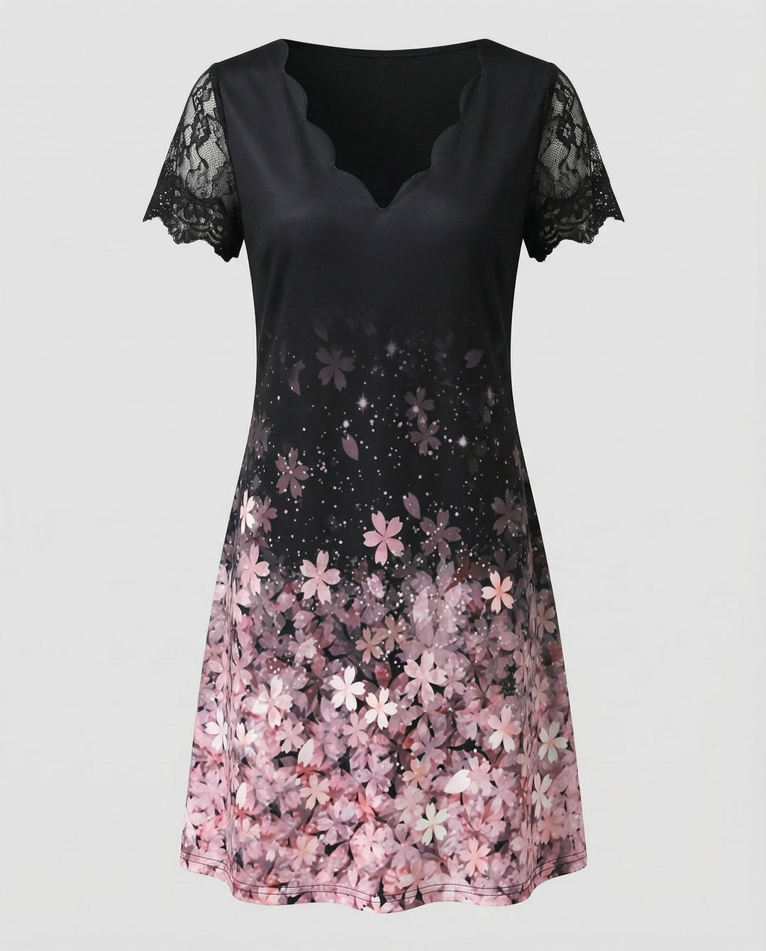 Elegantes Detail Kleid Damen | R&B