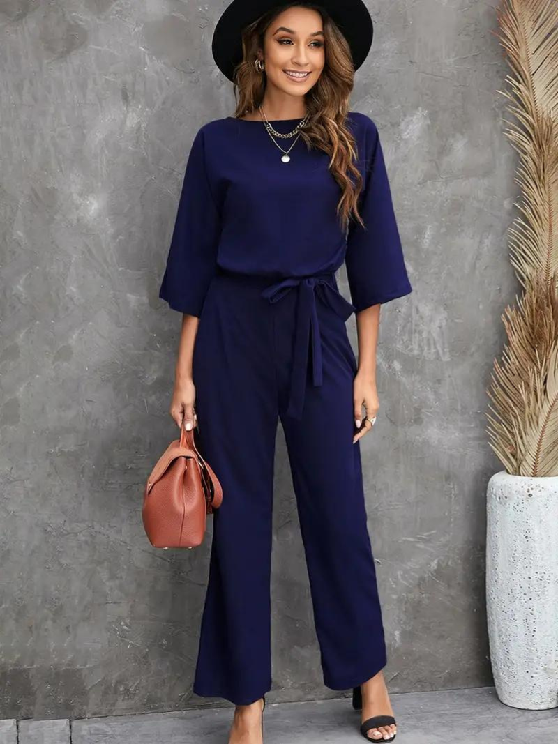 R&B | Stylischer Jumpsuit mit Gürtel