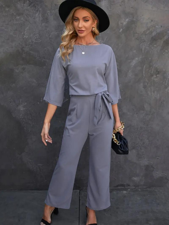 R&B | Stylischer Jumpsuit mit Gürtel