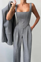 R&B | Dreiteiliger Anzug mit Doppeltem Blazer