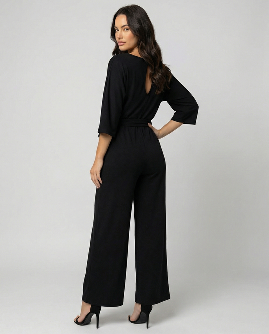 R&B | Stylischer Jumpsuit mit Gürtel