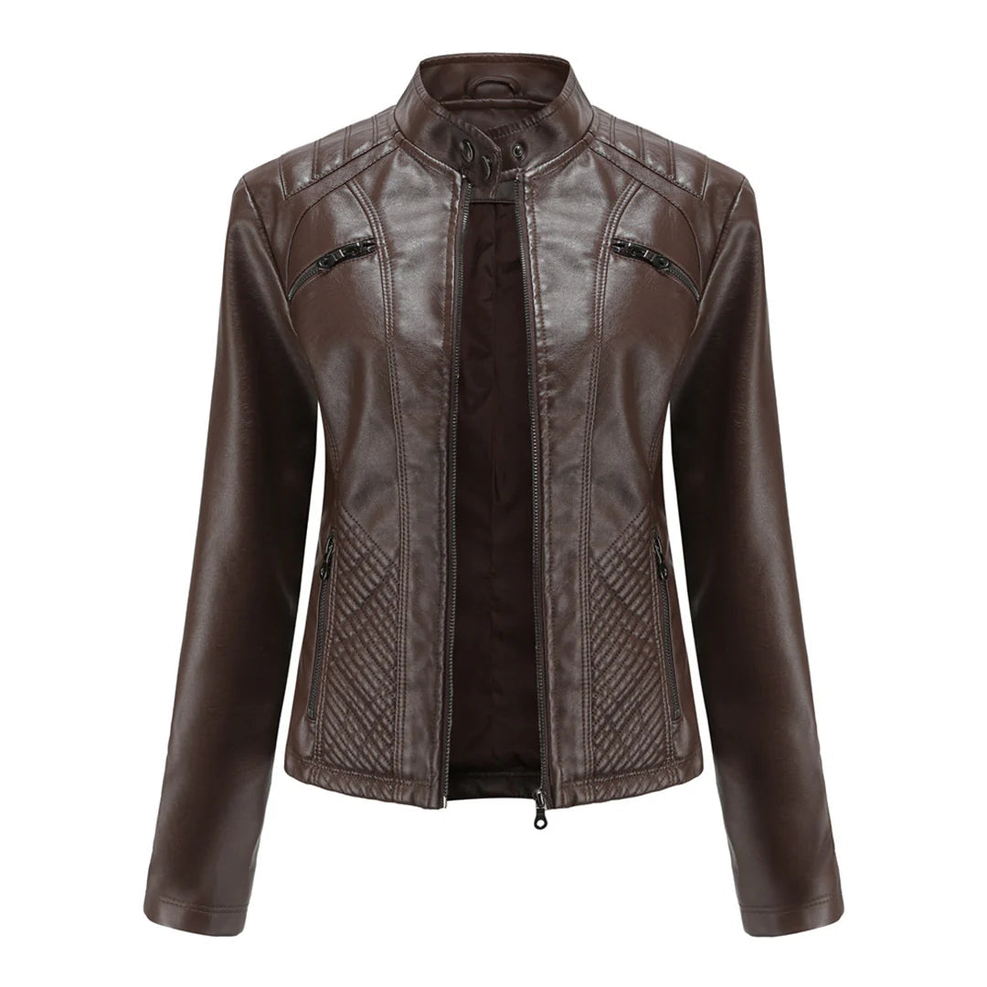R&B | Kunstleder Damenjacke