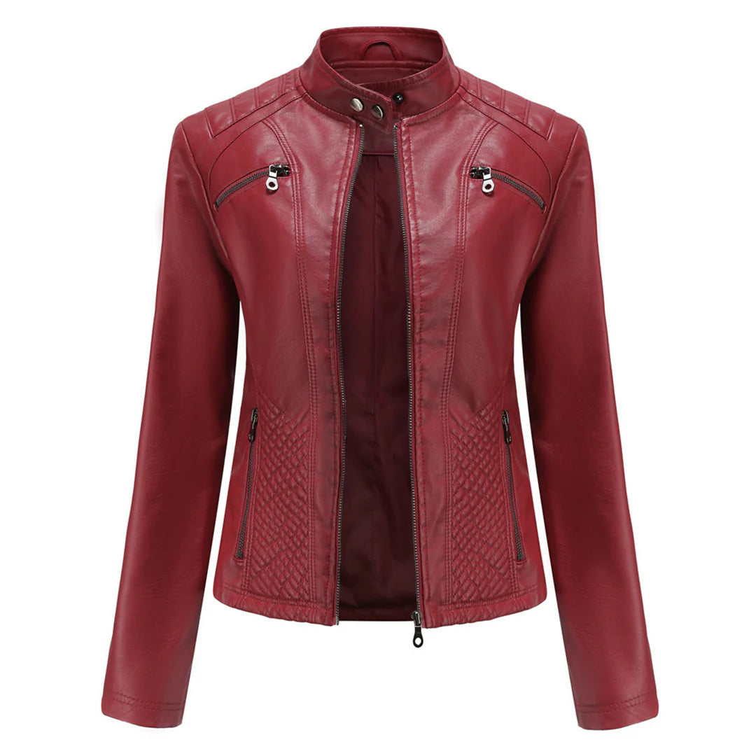 R&B | Kunstleder Damenjacke