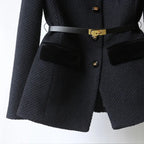 R&B | Zeitloser Damen Wollmantel - Mid-Length Eleganz & Wärme