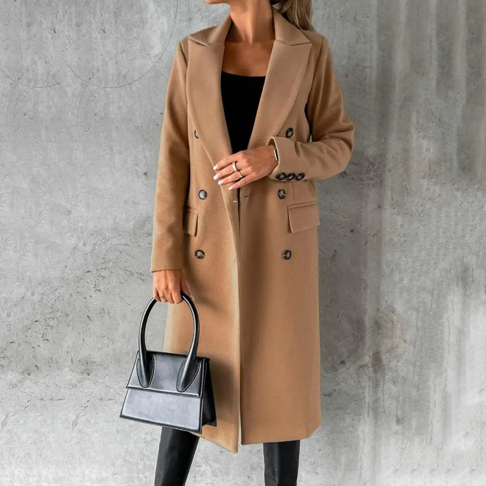 R&B | Eleganter Damen Langer Trenchcoat mit zeitlosem Komfort