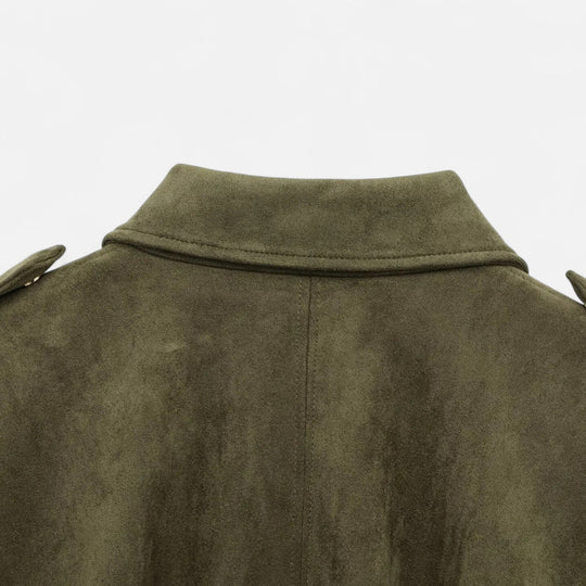 R&B | Eleganz Damen Wildlederjacke