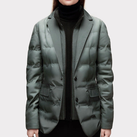 R&B | Gesteppt Blazer Mantel