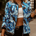 R&B | Florale Leichte Jacke