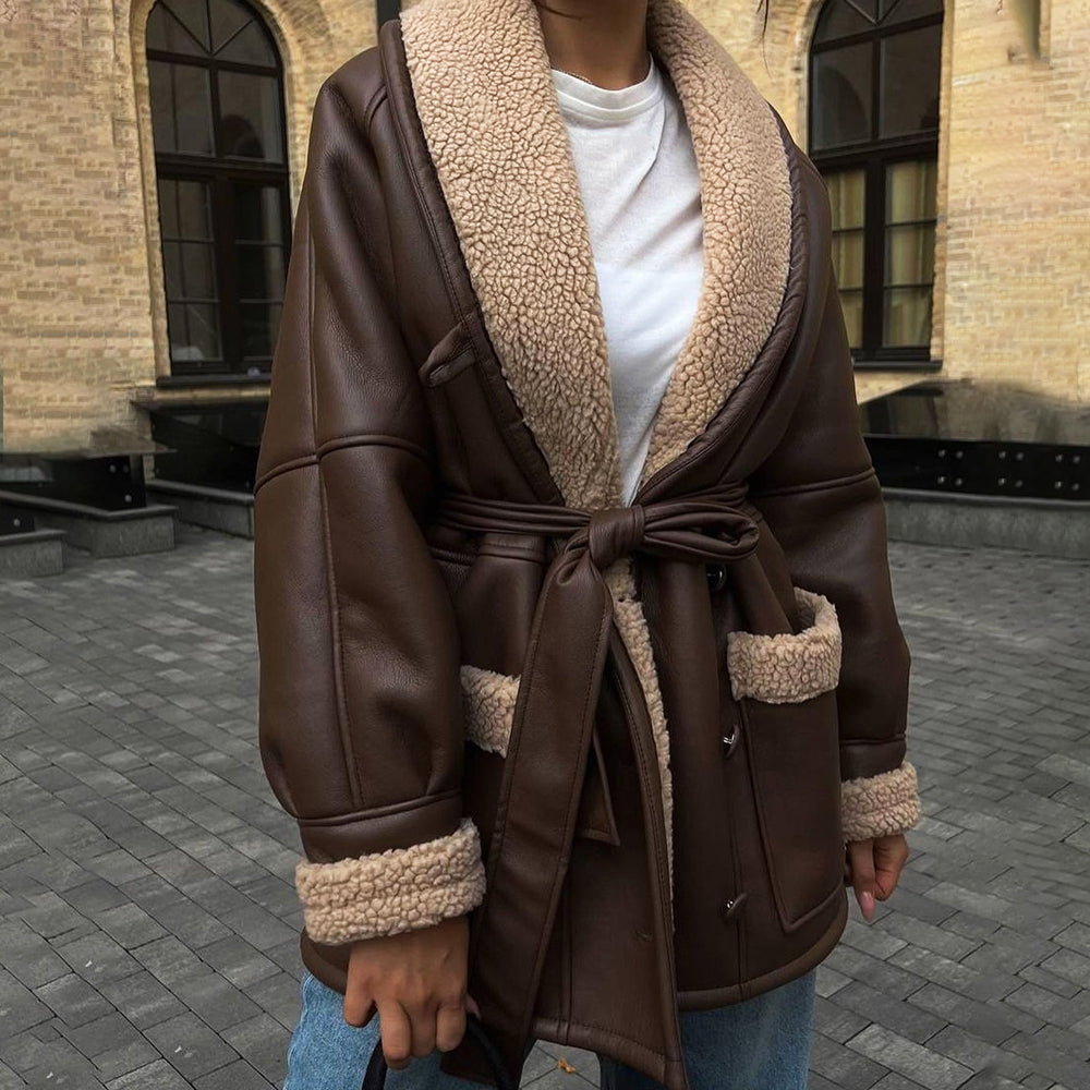 R&B | Winter Lederjacke