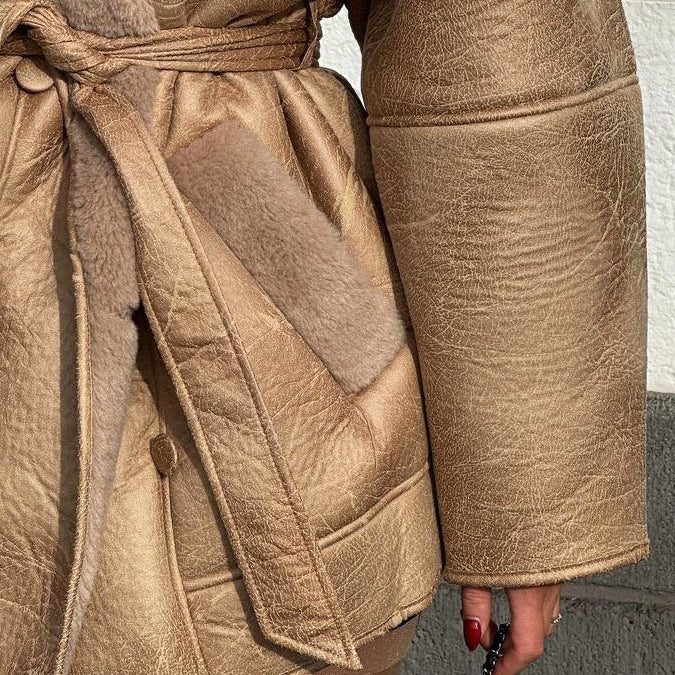 R&B | Winter Lederjacke