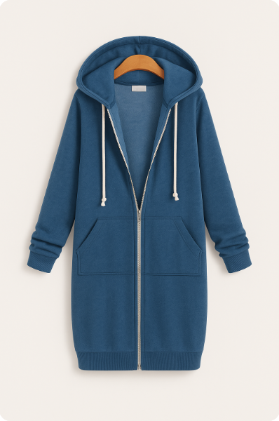 R&B | Freizeit Zip-Up Hoodie