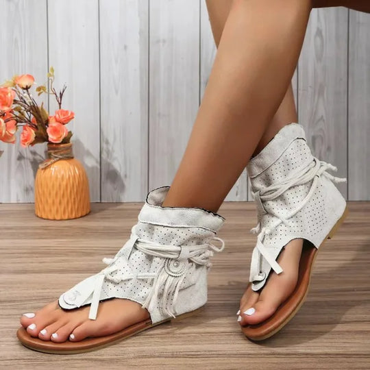 R&B | Retro Vintage Wild Frauen Sandalen