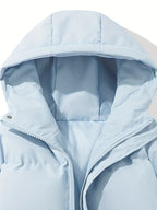 R&B | Warme Damenjacke mit Kapuze