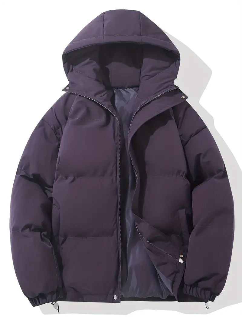 R&B | Gefütterte Jacke mit Kapuze