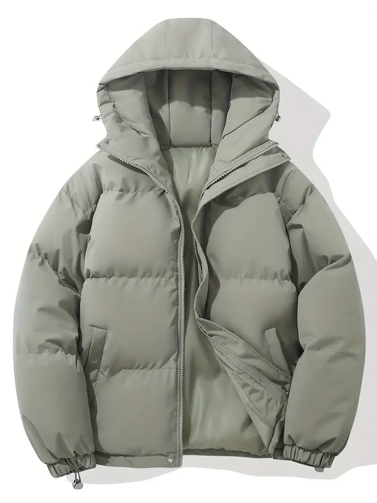 R&B | Gefütterte Jacke mit Kapuze