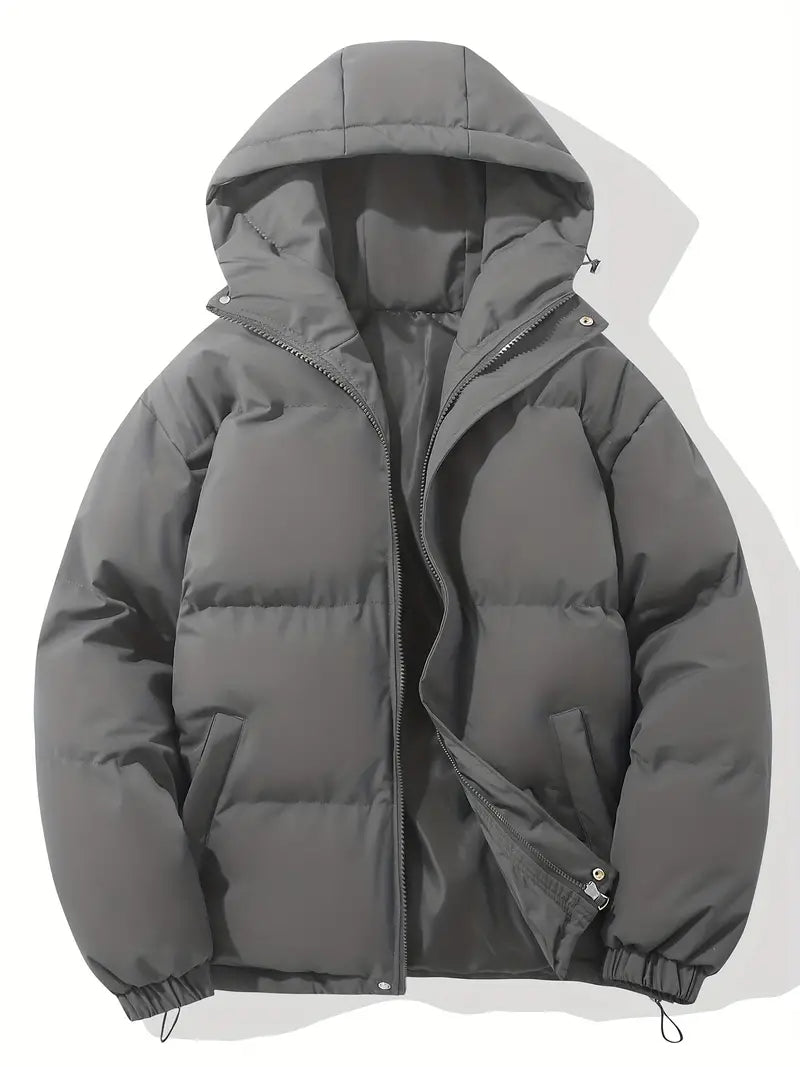 R&B | Gefütterte Jacke mit Kapuze