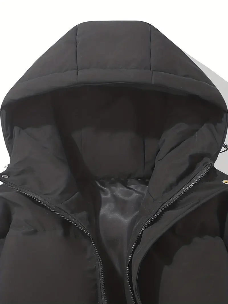 R&B | Gefütterte Jacke mit Kapuze