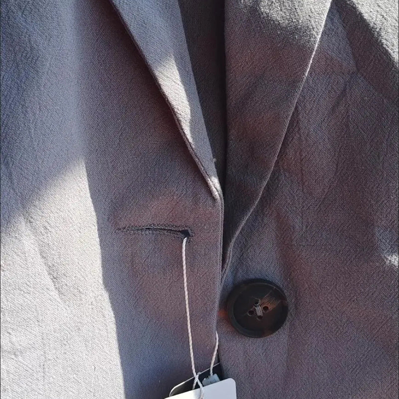 R&B | Daly Chic Minimalist Leinen Blazer