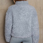 R&B | Gemütliche Fuzzy Zip-Jacke