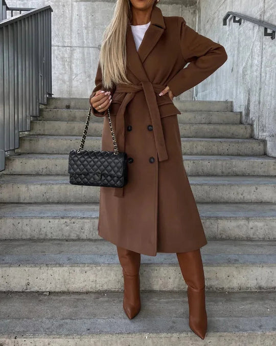 R&B | Stilvoller Damen-Wollmantel für gemütliche und schicke Wintermode