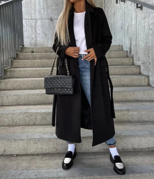 R&B | Stilvoller Damen-Wollmantel für gemütliche und schicke Wintermode