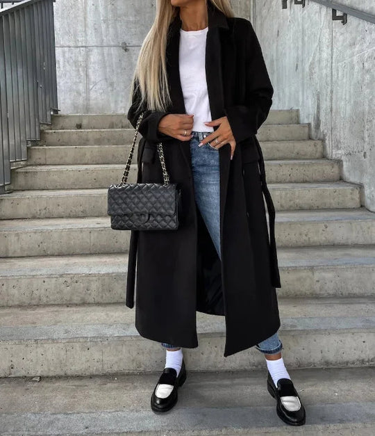 R&B | Stilvoller Damen-Wollmantel für gemütliche und schicke Wintermode