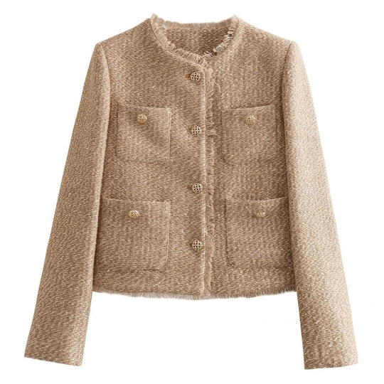 R&B | Trendy gekürzte Damenjacke für Herbst- und Winterkomfort