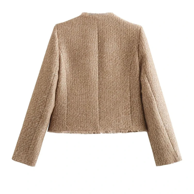 R&B | Trendy gekürzte Damenjacke für Herbst- und Winterkomfort