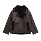 R&B | Premium Damen Lederjacke für eleganten Winterstil