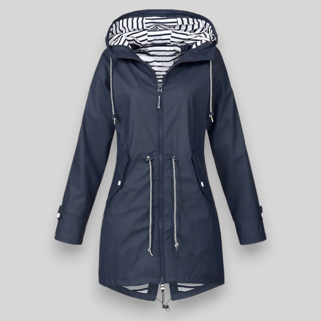 R&B | Damen wasserdichte Jacke - stilvolle & funktionale Regenbekleidung