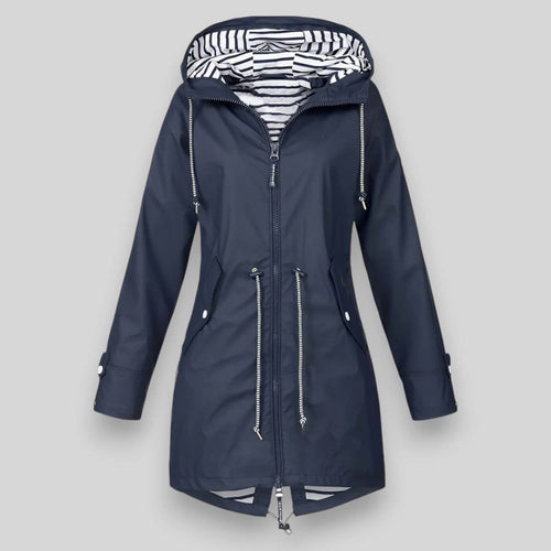 R&B | Damen wasserdichte Jacke - stilvolle & funktionale Regenbekleidung